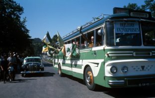 Celtic supporters in Lisbon
