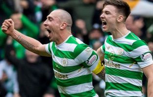 Scott Brown and Kieran Tierney