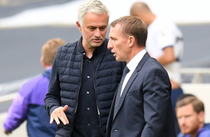 Jose Mourinho and Brendan Rodgers
