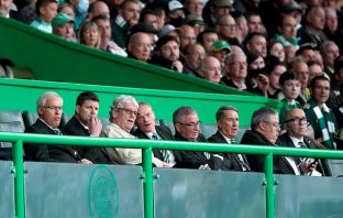 Dominic McKay in the directors box.