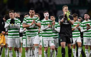 Celtic after the defeat to Bodo Glimt