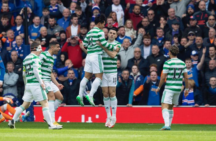 Tom Rogic celebrates