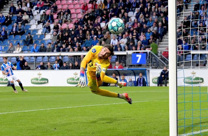 Utrecht goalkeeper Vasilis Barkas