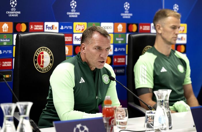 Brendan Rodgers and Joe Hart