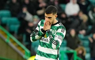 Liel Abada reacts after missing a scoring chance
