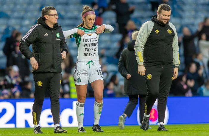 Caitlin Hayes at Ibrox