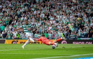Adam Idah scores