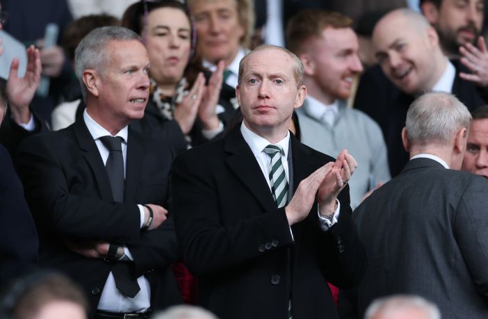 Celtic CEO Michael Nicholson