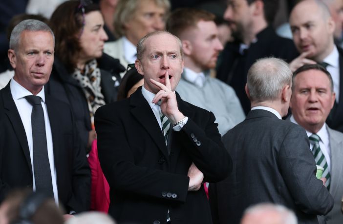 Celtic CEO Michael Nicholson