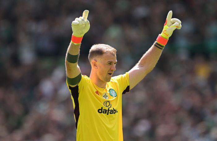 Celtic goalkeeper Joe Hart