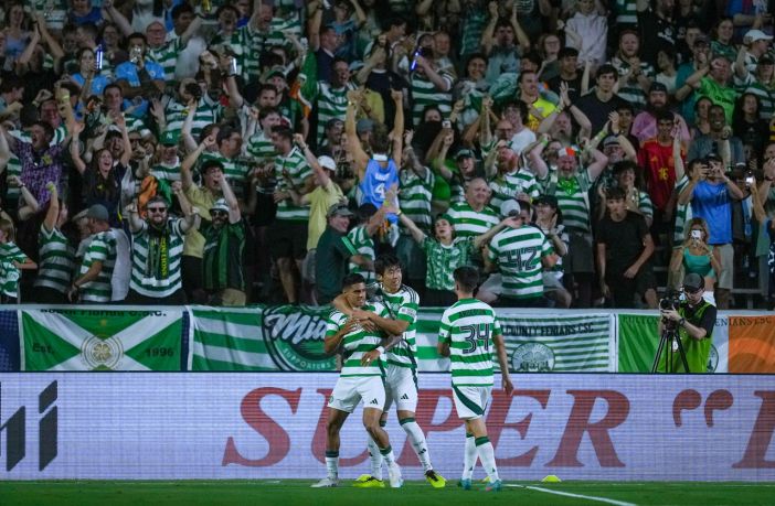 Celtic v Man City in USA