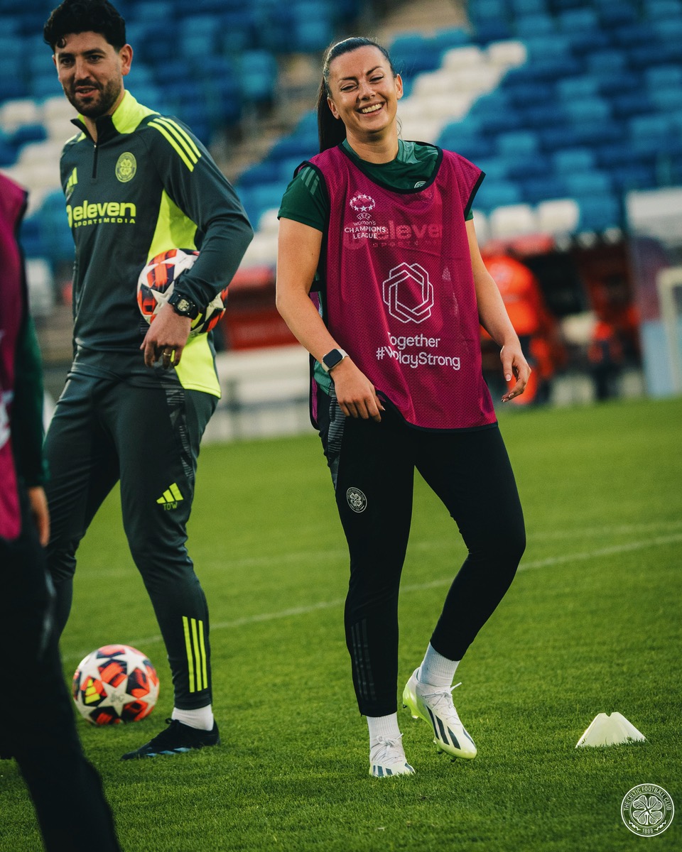Amy Gallacher in Madrid