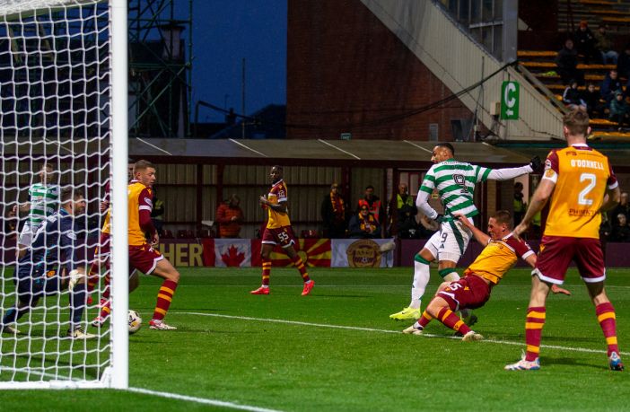 Adam Idah scores