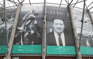 Jock Stein images at Celtic Park