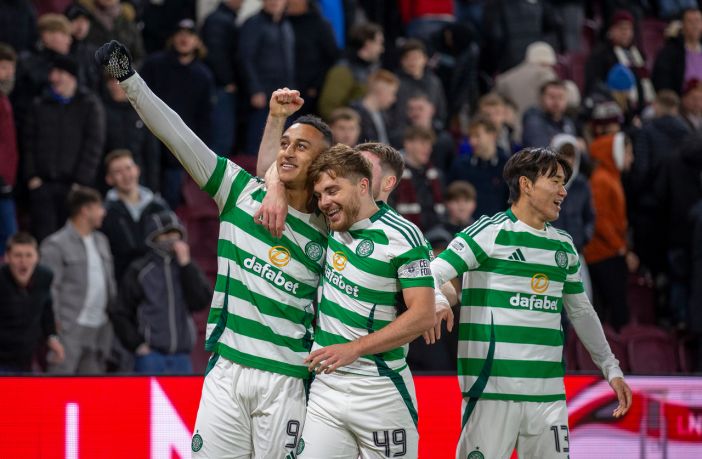 Idah, Forrest and Yang celebrate