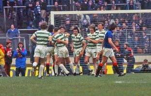 Andy Lynch celebrates