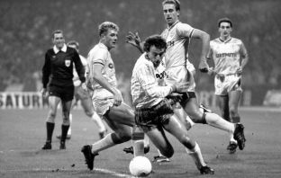 Derek Whyte and Mick McCarthy