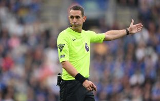 Referee David Coote