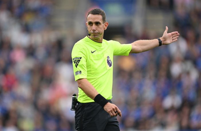 Referee David Coote
