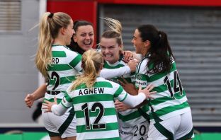 Saoirse Noonan celebrates