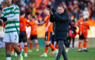 Adam Idah and Brendan Rodgers