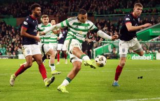 Adam Idah shoots