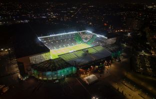 Celtic Park on Champions League night