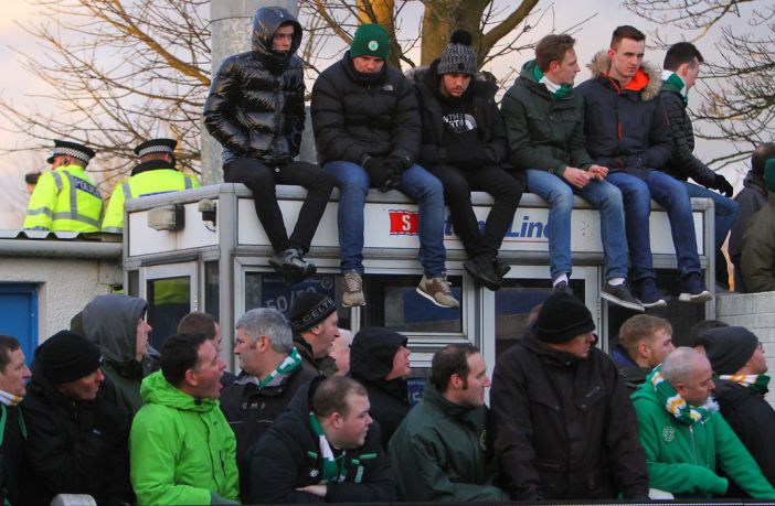 Stranraer 0-3 Celtic, 10th January 2016