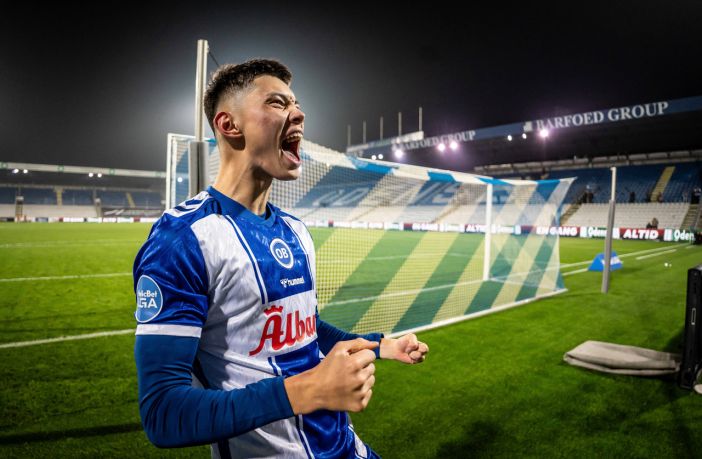 obias Slotsager of Odense BK