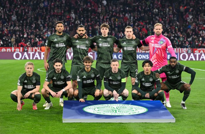 Celtic team in Munich