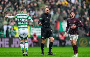 Referee Kevin Clancy
