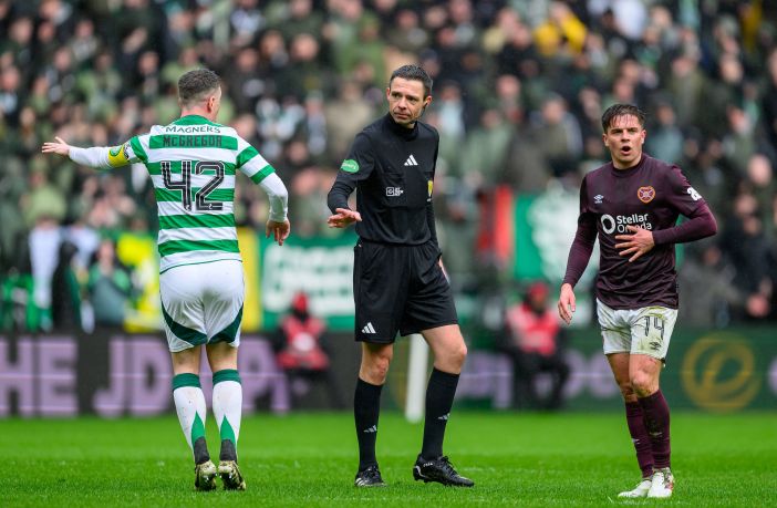Referee Kevin Clancy