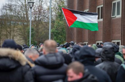 Celtic Fans Against Criminalisation Protest