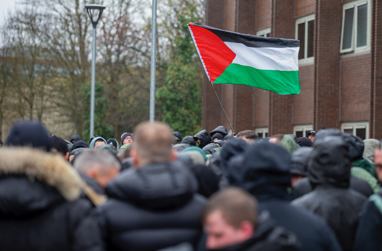 Celtic Fans Against Criminalisation Protest