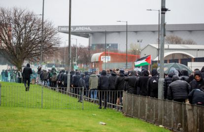 Celtic Fans Against Criminalisation Protest