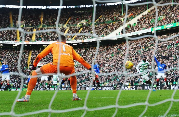 Odsonne Edouard scores against theRangers