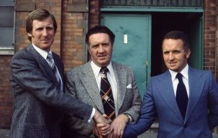Billy McNeill, Jock Stein and John Clark