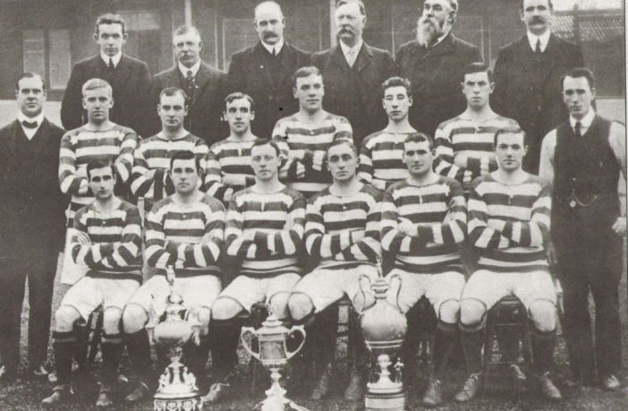 Celtic - Scottish Cup winners 1908