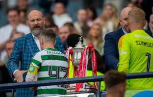 Callum McGregor picks up his first runners up medal