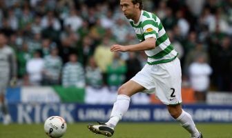 Andrés Hinkel of Celtic in action