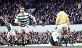 Dixie Deans celebrates