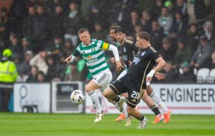 Callum McGregor back in action.