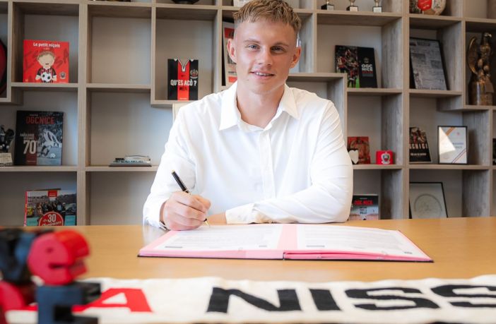 Isak Jansson signs for OGC Nice