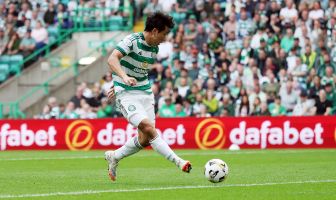 Shin Yamada of Celtic