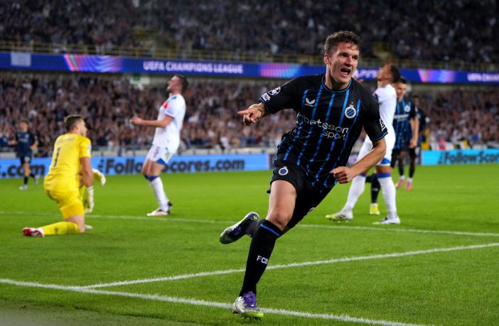 Brugge 6-0 theRangers