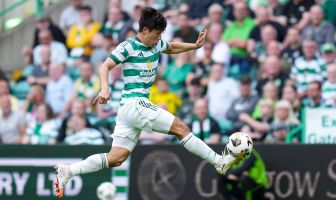 Shin Yamada of Celtic