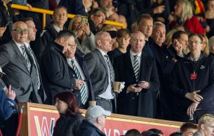 The Celtic Board at Firhill