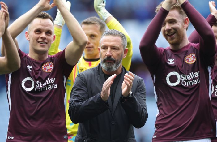 Hearts manager Derek McInnes