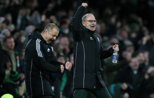 Martin O'Neill celebrates