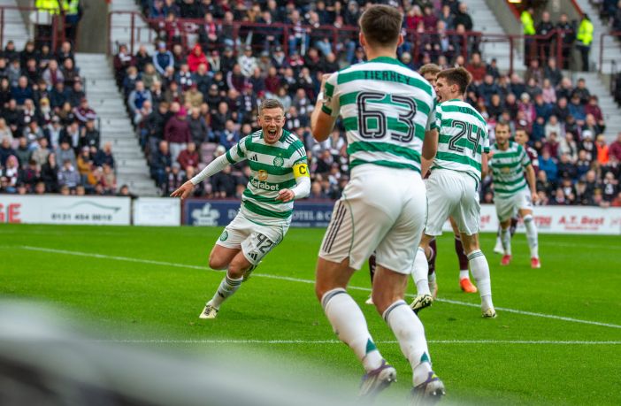 Callum McGregor's equaliser...
